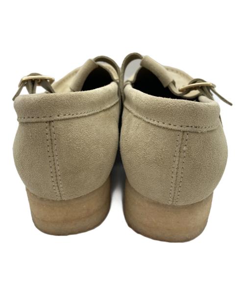 CLARKS（クラークス）CLARKS (クラークス) WALLABEE T BAR ベージュ サイズ:24の古着・服飾アイテム