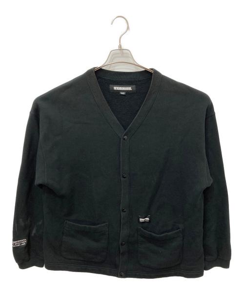 NEIGHBORHOOD（ネイバーフッド）NEIGHBORHOOD (ネイバーフッド) PLAIN SWEATCARDIGAN LS ブラック サイズ:XLの古着・服飾アイテム