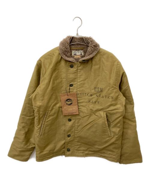 BUZZ RICKSON'S（バズリクソンズ）BUZZ RICKSON'S (バズリクソンズ) N-1 デッキジャケット カーキ サイズ:44の古着・服飾アイテム
