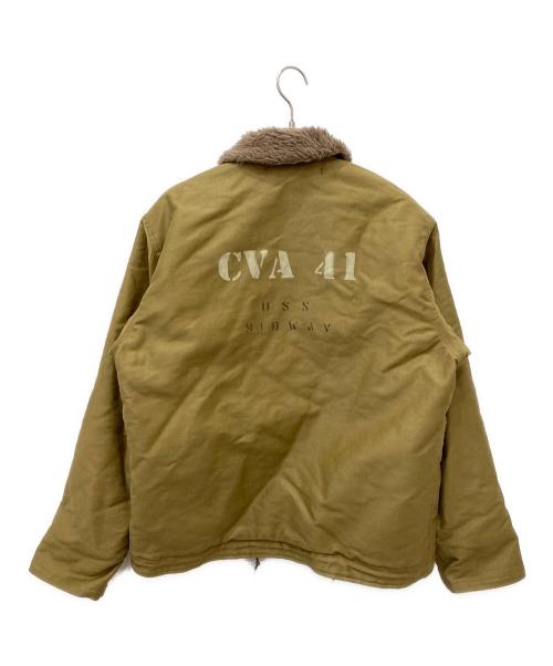 BUZZ RICKSON'S（バズリクソンズ）BUZZ RICKSON'S (バズリクソンズ) N-1 デッキジャケット カーキ サイズ:44の古着・服飾アイテム