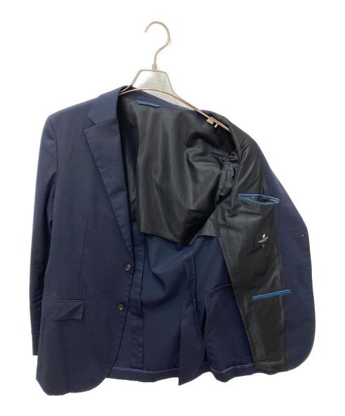 BURBERRY BLACK LABEL（バーバリーブラックレーベル）BURBERRY BLACK LABEL (バーバリーブラックレーベル) テーラードジャケット ネイビー サイズ:Lの古着・服飾アイテム