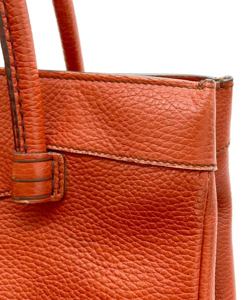 TOD'S（トッズ）TOD'S (トッズ) Mocassino Tote　モカシーノトート　ハンドバッグ ブラウンの古着・服飾アイテム