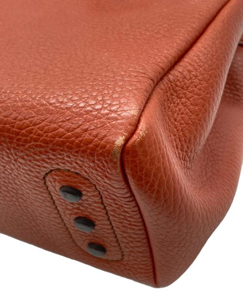 TOD'S（トッズ）TOD'S (トッズ) Mocassino Tote　モカシーノトート　ハンドバッグ ブラウンの古着・服飾アイテム