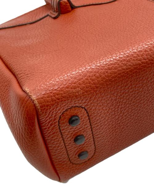 TOD'S（トッズ）TOD'S (トッズ) Mocassino Tote　モカシーノトート　ハンドバッグ ブラウンの古着・服飾アイテム