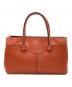 TOD'S（トッズ）の古着「Mocassino Tote　モカシーノトート　ハンドバッグ」｜ブラウン