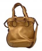 LOEWEロエベ）の古着「2WAYバッグ　フィエスタ」｜ゴールド