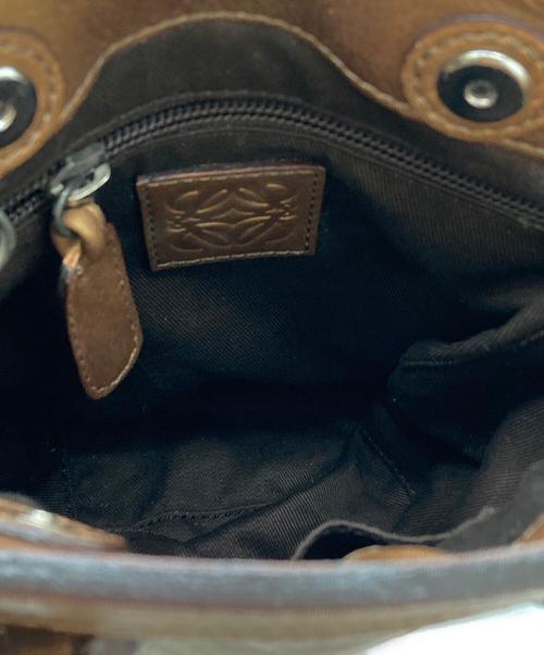 LOEWE（ロエベ）LOEWE (ロエベ) 2WAYバッグ　フィエスタ ゴールドの古着・服飾アイテム