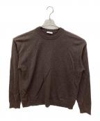 ATONエイトン）の古着「Wool Washi Crew Neck Sweater」｜ブラウン