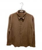 ATONエイトン）の古着「STANDARD SHIRT」｜ブラウン