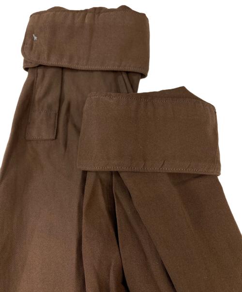 ATON（エイトン）ATON (エイトン) STANDARD SHIRT ブラウン サイズ:6の古着・服飾アイテム