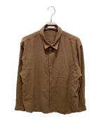 ATONエイトン）の古着「STANDARD SHIRT」｜ブラウン