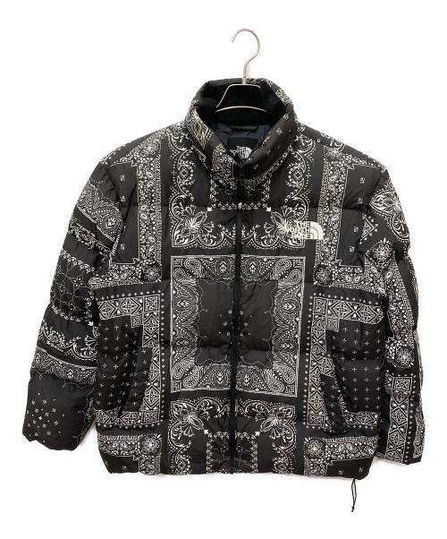 THE NORTH FACE（ザ ノース フェイス）THE NORTH FACE (ザ ノース フェイス) NOVELTY LOFTY DOWN JACKET ブラック×ホワイト サイズ:Lの古着・服飾アイテム