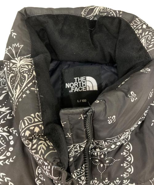 THE NORTH FACE（ザ ノース フェイス）THE NORTH FACE (ザ ノース フェイス) NOVELTY LOFTY DOWN JACKET ブラック×ホワイト サイズ:Lの古着・服飾アイテム