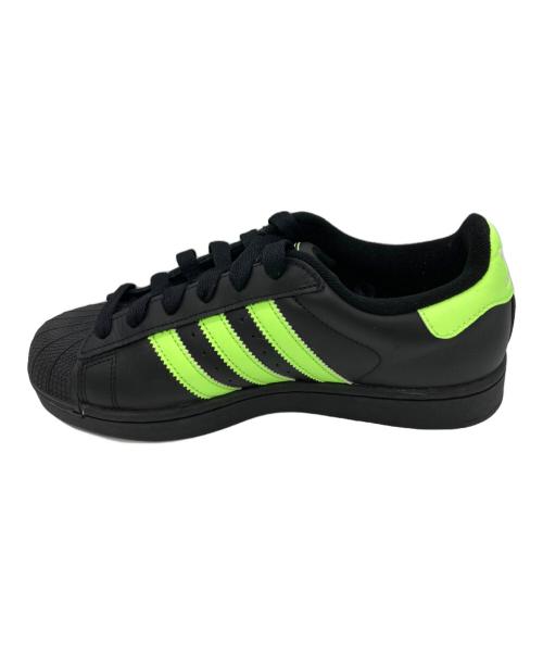 adidas（アディダス）adidas (アディダス) uperstar II Shoes ブラック サイズ:24の古着・服飾アイテム