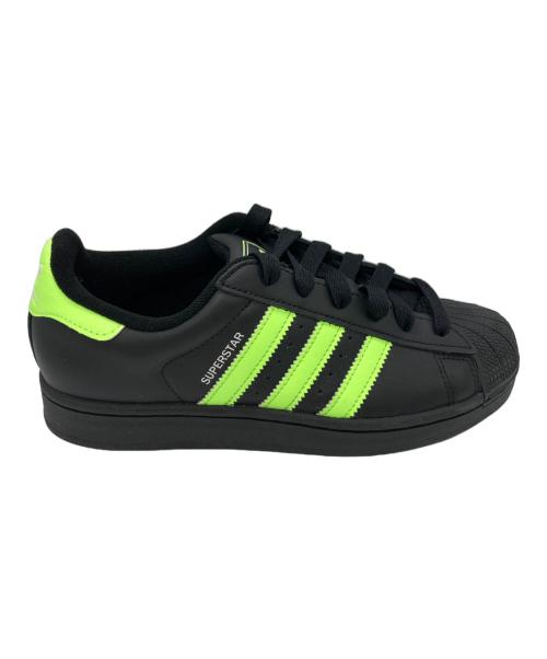adidas（アディダス）adidas (アディダス) uperstar II Shoes ブラック サイズ:24の古着・服飾アイテム
