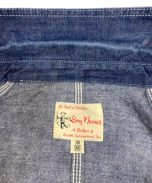 Dry Bones（ドライボーンズ）Dry Bones (ドライボーンズ) カバーオール ブルー サイズ:Ｍの古着・服飾アイテム