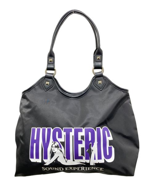 Hysteric Glamour（ヒステリックグラマー）Hysteric Glamour (ヒステリックグラマー) SOUND EXPERIENCE トートバッグ ブラックの古着・服飾アイテム