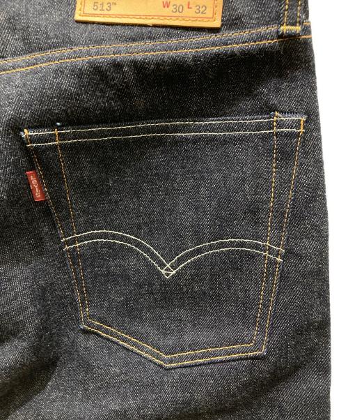 JUNYA WATANABE MAN（ジュンヤワタナベマン）JUNYA WATANABE MAN (ジュンヤワタナベマン) LEVI'S (リーバイス) 513 ステッチ刺繍デニムパンツ インディゴ サイズ:XSの古着・服飾アイテム