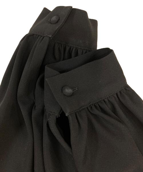 HER LIP TO（ハーリップトゥ）Her lip to (ハーリップトゥ) Ruffled Pussy Bow Blouse ブラック サイズ:Ｍの古着・服飾アイテム