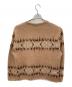 SUPREME (シュプリーム) abstract stripe cardigan ブラウン サイズ:L：20000円