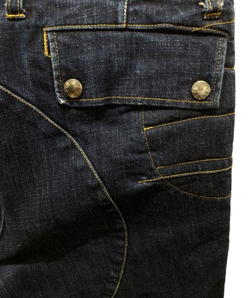 Max Fritz（マックスフリッツ(9)）Max Fritz (マックスフリッツ(9)) ダブルニーデザートパンツ ブルー サイズ:46の古着・服飾アイテム