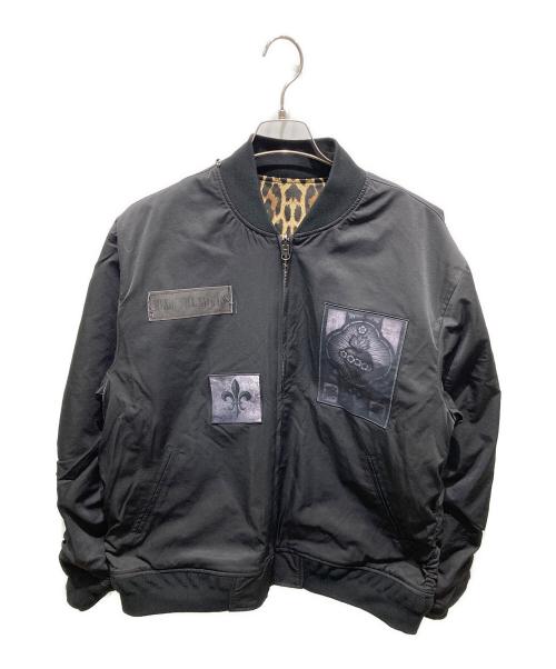 glamb（グラム）glamb (グラム) Blow Reversible Bomber Jacket ブラウン サイズ:Ｌ 未使用品の古着・服飾アイテム