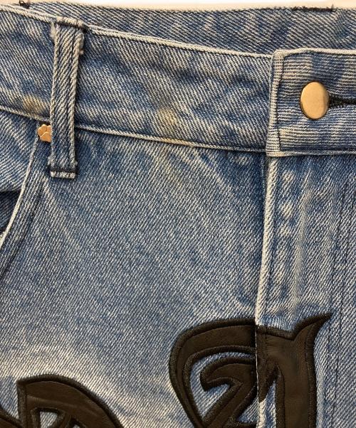GALFY（ガルフィー）GALFY (ガルフィー) チャカパッチデニム2 ブルー サイズ:XL 未使用品の古着・服飾アイテム