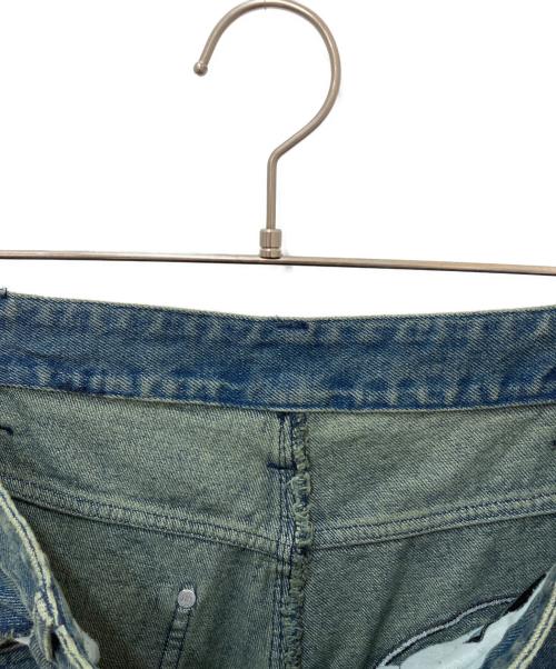 GALFY（ガルフィー）GALFY (ガルフィー) チャカパッチデニム2 ブルー サイズ:XL 未使用品の古着・服飾アイテム