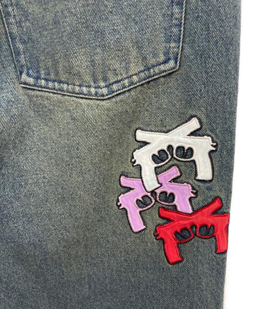 GALFY（ガルフィー）GALFY (ガルフィー) チャカパッチデニム2 ブルー サイズ:XL 未使用品の古着・服飾アイテム
