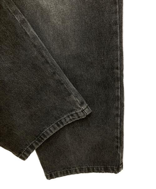 a good bad influence（アグッドバッドインフルエンス）a good bad influence (アグッドバッドインフルエンス) RELAX DENIM PANTS グレー サイズ:XL 未使用品の古着・服飾アイテム