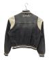 a good bad influence (アグッドバッドインフルエンス) DENIM VARSITY JACKET グレー サイズ:XL 未使用品：9000円
