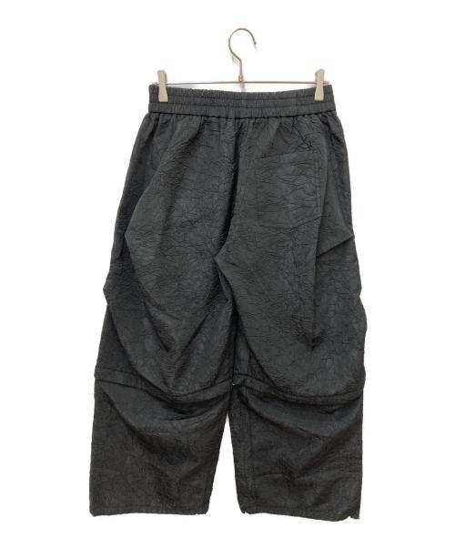 a good bad influence（アグッドバッドインフルエンス）a good bad influence (アグッドバッドインフルエンス) WRINKLED 2WAY PANTS ブラック サイズ:Ｍ 未使用品の古着・服飾アイテム