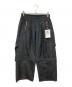 a good bad influence（アグッドバッドインフルエンス）の古着「WRINKLED 2WAY PANTS」｜ブラック