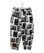VIRGOwearworksヴァルゴウェアワークス）の古着「Photogenic pants」｜ブラック×ホワイト