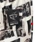 中古・古着 VIRGOwearworks (ヴァルゴウェアワークス) Photogenic pants ブラック×ホワイト サイズ:4 未使用品：7000円