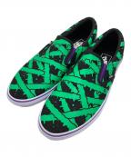 VANS×mxmxmヴァンズ×マジカルモッシュミスフィッツ）の古着「スリッポン」｜グリーン