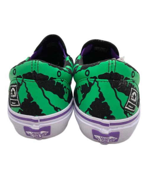 VANS（ヴァンズ）VANS (ヴァンズ) mxmxm (マジカルモッシュミスフィッツ) スリッポン グリーン サイズ:27.5の古着・服飾アイテム