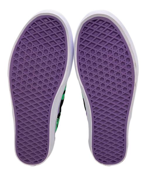 VANS（ヴァンズ）VANS (ヴァンズ) mxmxm (マジカルモッシュミスフィッツ) スリッポン グリーン サイズ:27.5の古着・服飾アイテム