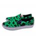 VANS (ヴァンズ) mxmxm (マジカルモッシュミスフィッツ) スリッポン グリーン サイズ:27.5：5000円