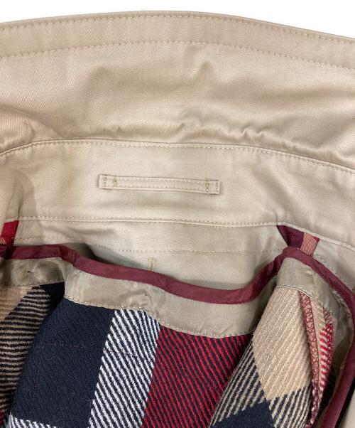 BLUE LABEL CRESTBRIDGE（ブルーレーベルクレストブリッジ）BLUE LABEL CRESTBRIDGE (ブルーレーベルクレストブリッジ) ライナー付きトレンチコート ベージュ サイズ:36の古着・服飾アイテム