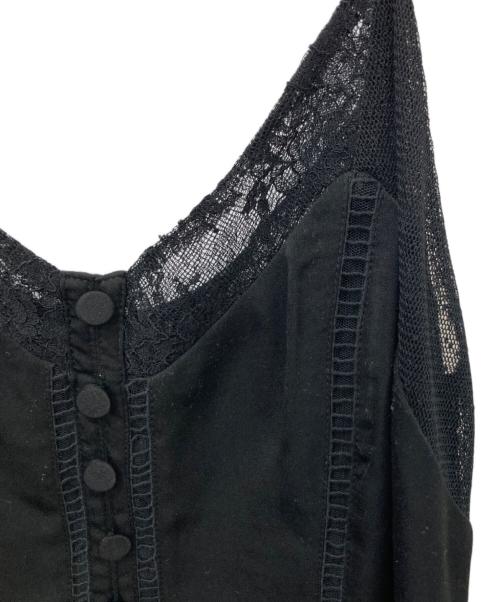 HER LIP TO（ハーリップトゥ）Her lip to (ハーリップトゥ) キャミソールワンピース ブラック サイズ:Mの古着・服飾アイテム