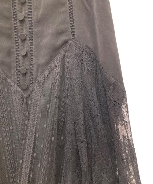 HER LIP TO（ハーリップトゥ）Her lip to (ハーリップトゥ) キャミソールワンピース ブラック サイズ:Mの古着・服飾アイテム