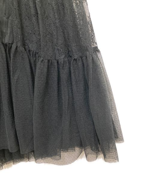 HER LIP TO（ハーリップトゥ）Her lip to (ハーリップトゥ) キャミソールワンピース ブラック サイズ:Mの古着・服飾アイテム