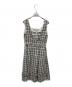HER LIP TO (ハーリップトゥ) Summer Tweed Midi Dress ブラック×ホワイト サイズ:Ｍ 未使用品：10000円