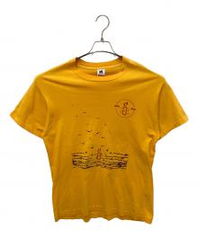 FRUIT OF THE LOOM（フルーツオブザルーム）の古着「プリントTシャツ」｜イエロー