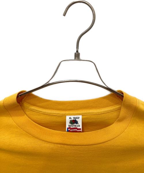 FRUIT OF THE LOOM（フルーツオブザルーム）FRUIT OF THE LOOM (フルーツオブザルーム) プリントTシャツ イエロー サイズ:XLの古着・服飾アイテム