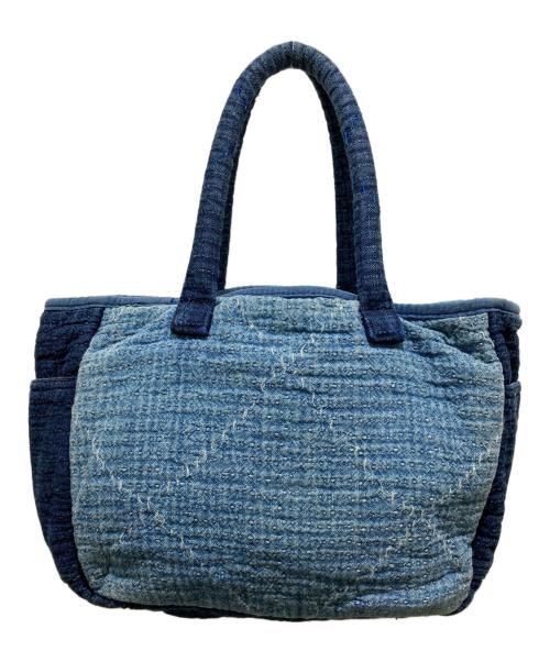 Porter Classic（ポータークラシック）Porter Classic (ポータークラシック) PC SASHIKO TOTE BAG ブルーの古着・服飾アイテム