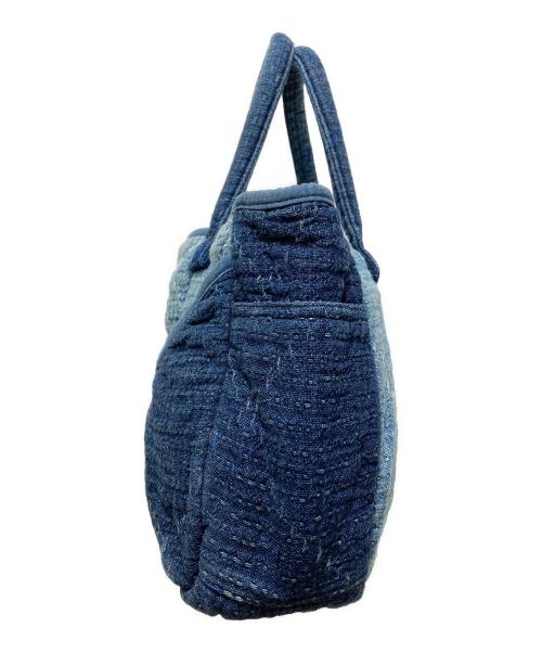 Porter Classic（ポータークラシック）Porter Classic (ポータークラシック) PC SASHIKO TOTE BAG ブルーの古着・服飾アイテム