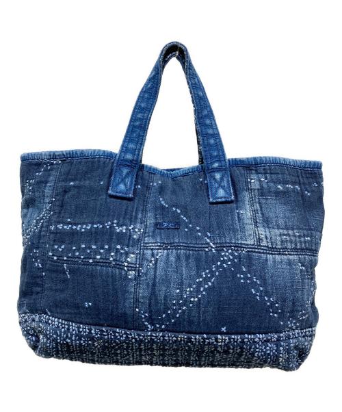 Porter Classic（ポータークラシック）Porter Classic (ポータークラシック) KOGIN TOTE BAG S ブルーの古着・服飾アイテム
