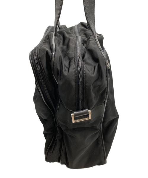 PRADA（プラダ）PRADA (プラダ) ナイロンハンドバッグ ブラックの古着・服飾アイテム